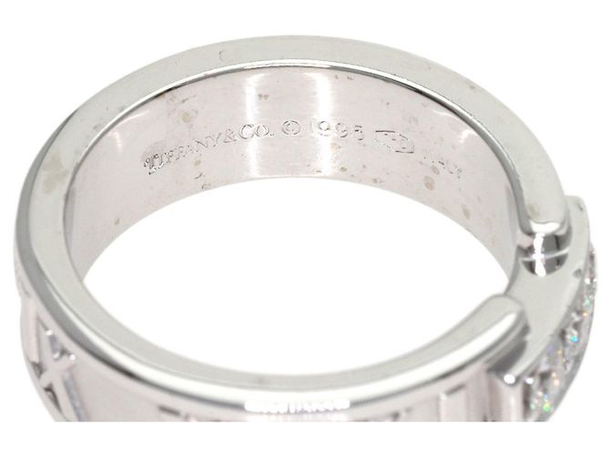 Tiffany & Co. Atlas Diamantring aus 18K Weißgold - Ansicht 5