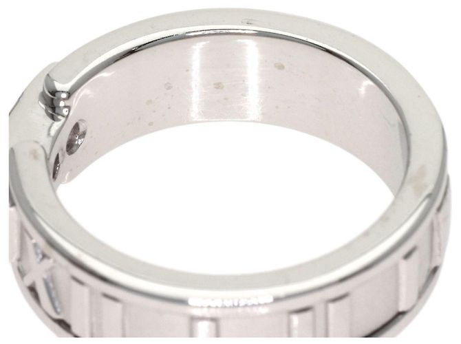 Tiffany & Co. Atlas Diamantring aus 18K Weißgold - Ansicht 7
