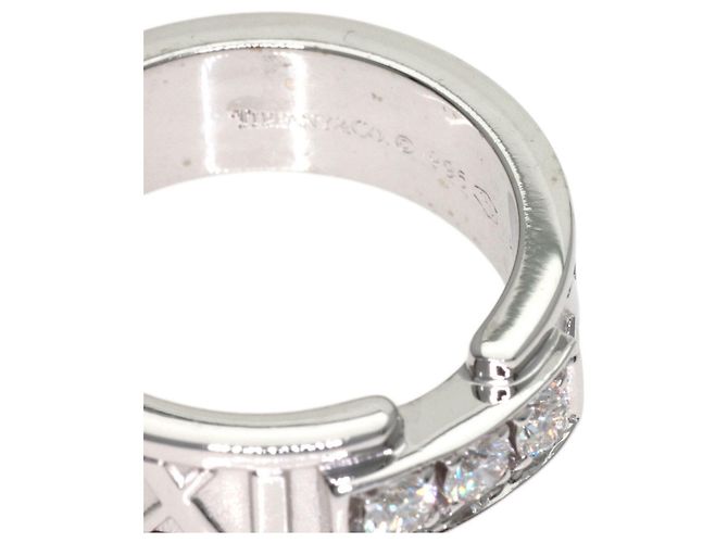 Tiffany & Co. Atlas Diamantring aus 18K Weißgold - Ansicht 8