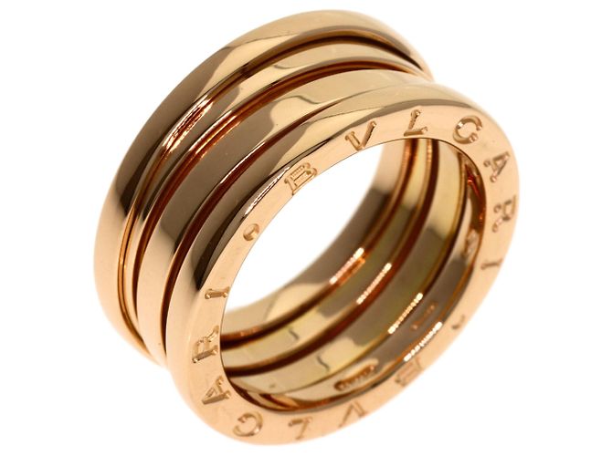 Bulgari Anello Bvlgari B-zero1 3-Band in oro rosa 18K - vista 2