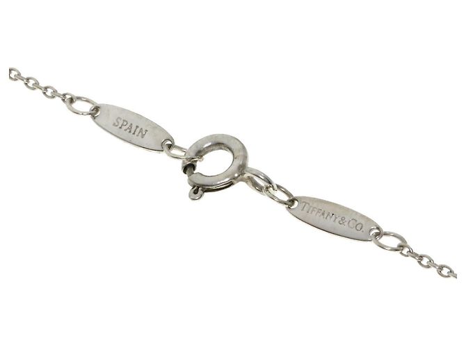 Bracciale con charm Tiffany & Co. in acquamarina - vista 4