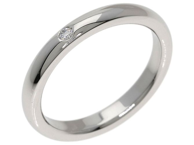 Anello a fascia in platino Tiffany & Co. - vista 2