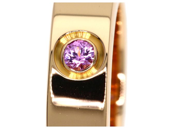 Cartier Love Ring aus 18K Roségold mit Saphir - Ansicht 6