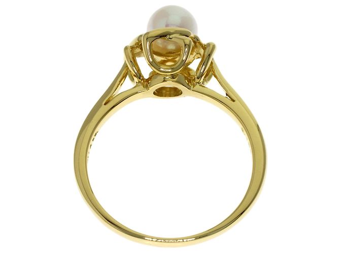 Anello Kiss Around Pearl Tiffany & Co. - vista 4