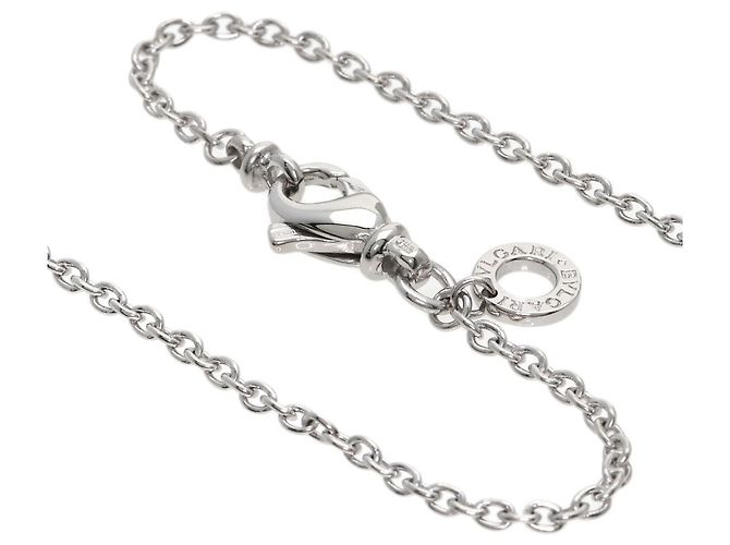 Bulgari Collana a catena in oro bianco 18K Bvlgari - vista 3