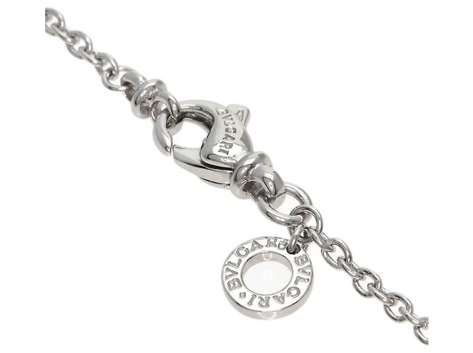 Bulgari Collana a catena in oro bianco 18K Bvlgari - vista 4