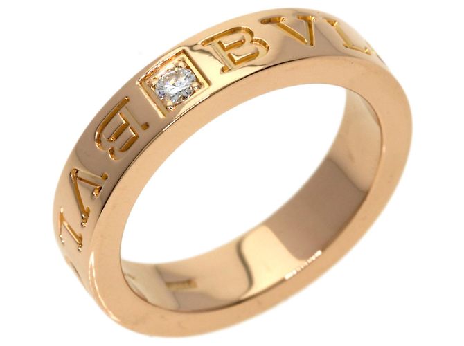Bulgari Bvlgari Double Logo 1P Diamond Ring - Ansicht 2