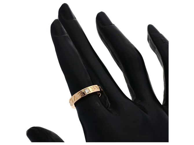 Bulgari Bvlgari Double Logo 1P Diamond Ring - Ansicht 6