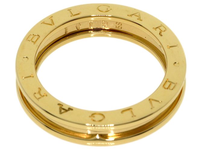 Bulgari Anello Bvlgari B-zero1 in oro giallo 18K - vista 4