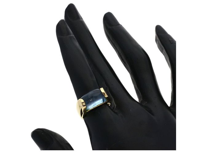 Bulgari Bvlgari Tronchetto Ring mit blauem Topas - Ansicht 7