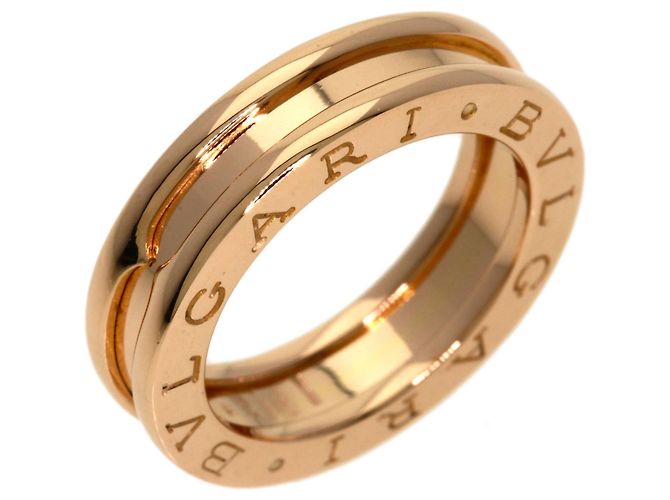 Bulgari Anello Bvlgari B-zero1 in oro rosa 18K - vista 2