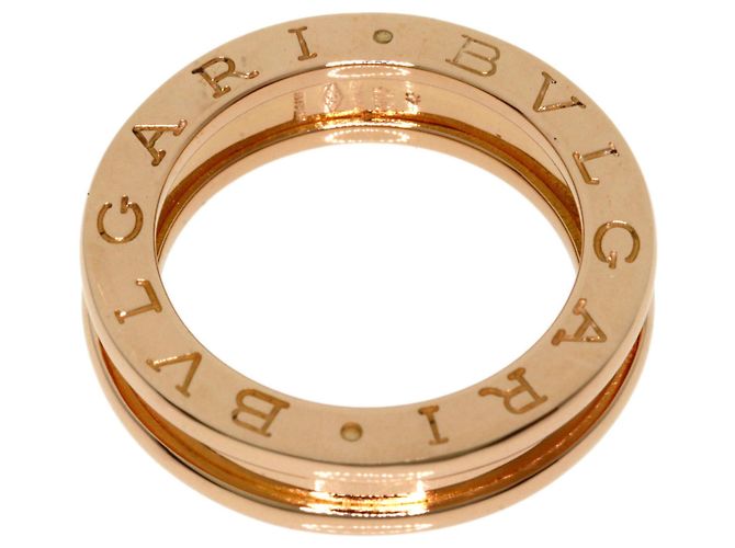 Bulgari Anello Bvlgari B-zero1 in oro rosa 18K - vista 4