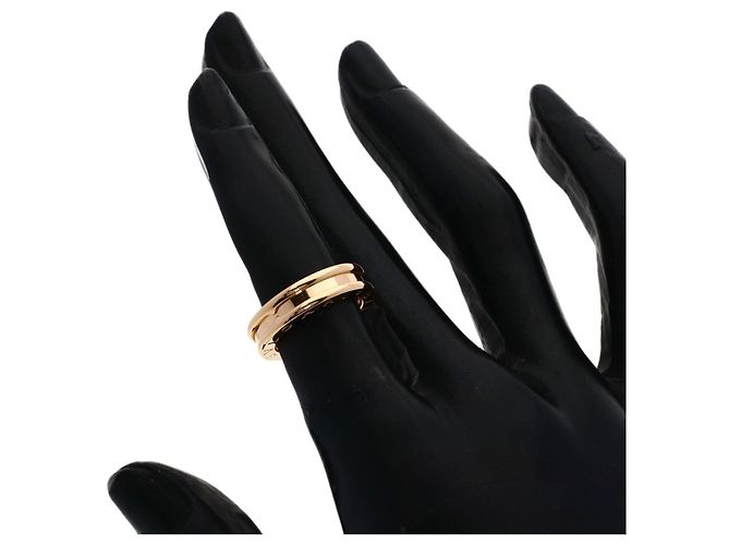 Bulgari Anello Bvlgari B-zero1 in oro rosa 18K - vista 6