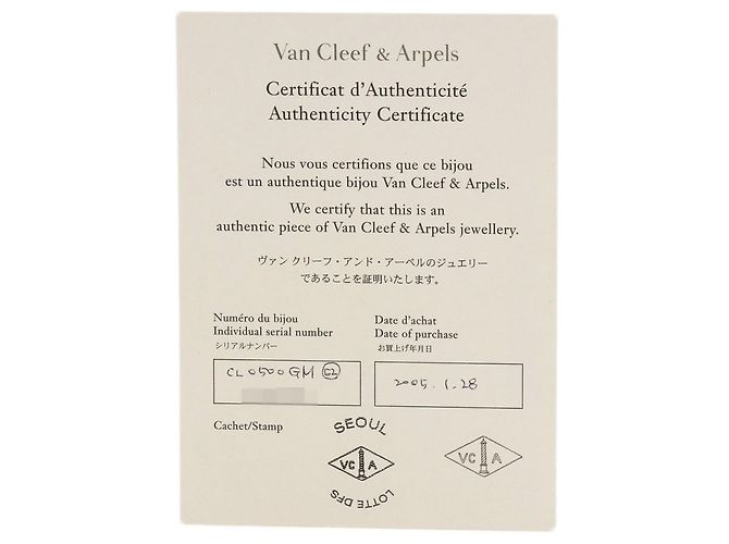 Van Cleef & Arpels Pure Alhambra Ring aus Perlmutt - Ansicht 8