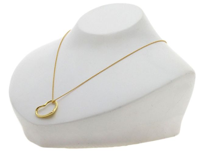 Collana Open Heart di Tiffany & Co. in oro giallo 18K - vista 4
