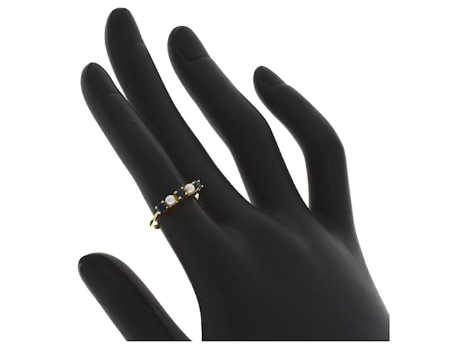 Tiffany & Co. Perlen-Saphir-Ring - Ansicht 6
