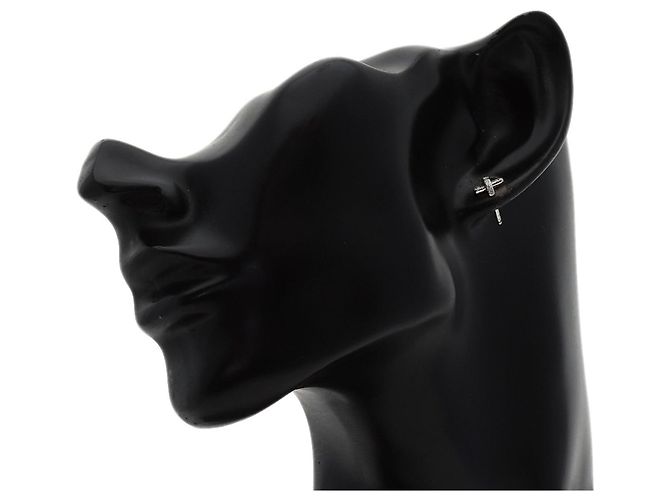 Orecchini a lobo in diamante e platino Tiffany & Co. - vista 6
