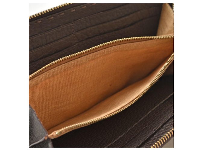 Fendi Long Selleria Leder-Münzbeutel - Ansicht 11