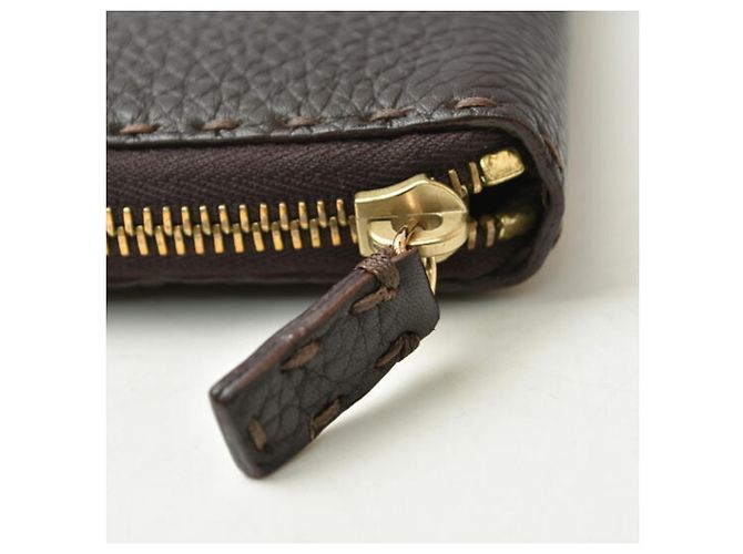 Fendi Long Selleria Leder-Münzbeutel - Ansicht 4