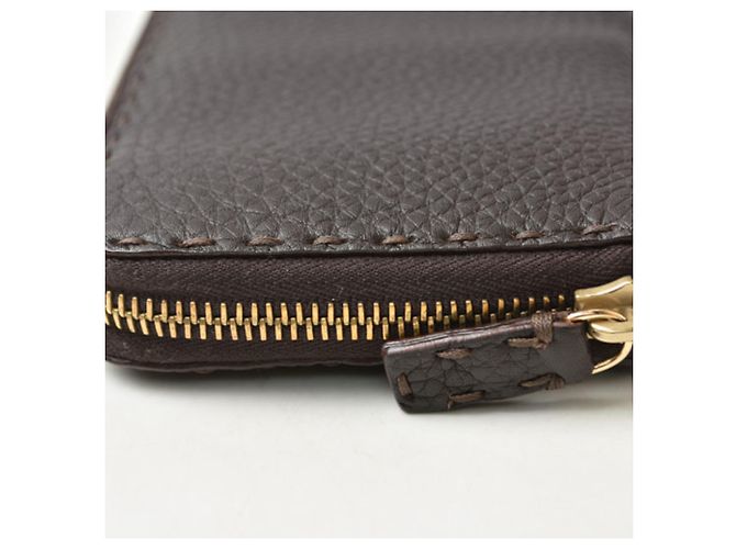Fendi Long Selleria Leder-Münzbeutel - Ansicht 5