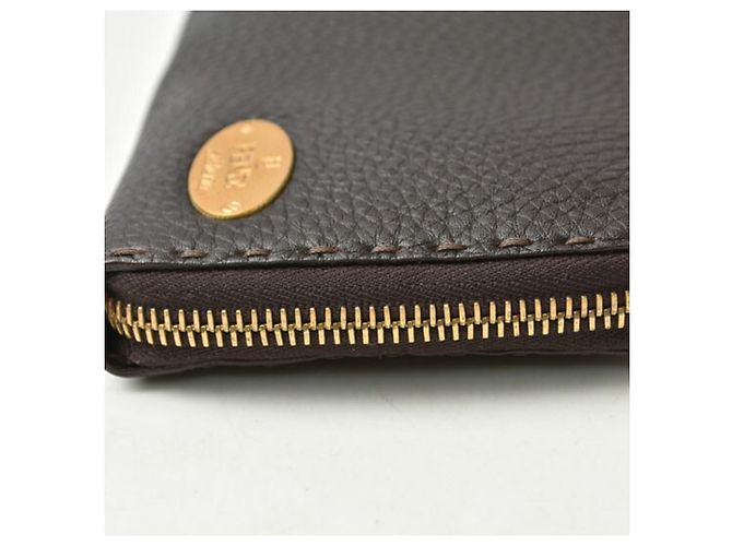 Fendi Long Selleria Leder-Münzbeutel - Ansicht 6