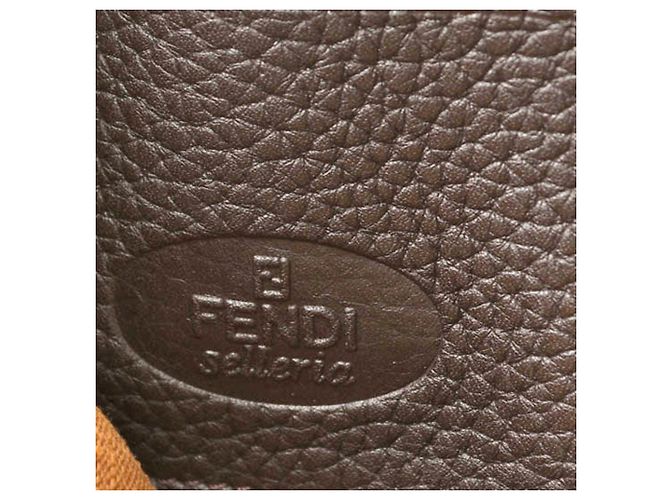 Fendi Long Selleria Leder-Münzbeutel - Ansicht 7