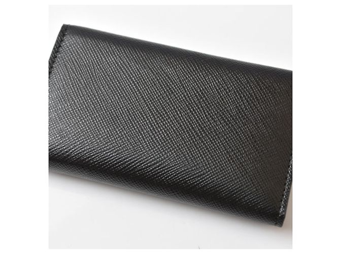 Prada Leder Schlüsselanhänger Braun Schwarz - Ansicht 10