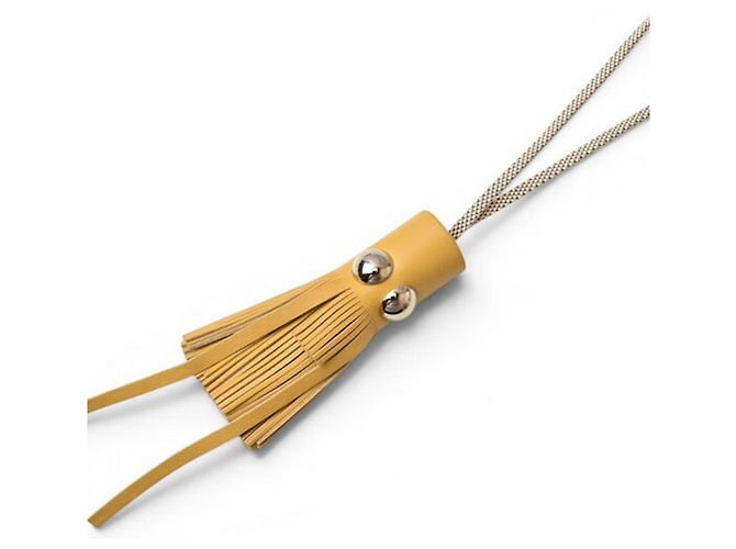 Hermès Portachiavi Hermes Sylvanian Squid Giallo - vista 2