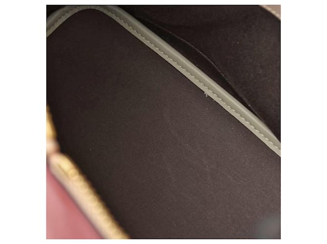 Chloé Baylee Ledertasche Rot Beige - Ansicht 13