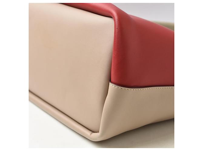 Chloé Baylee Ledertasche Rot Beige - Ansicht 8