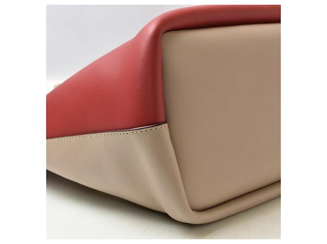 Chloé Baylee Ledertasche Rot Beige - Ansicht 9