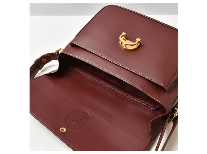 2-Way Schultertasche Cartier C Bordeaux - Ansicht 13
