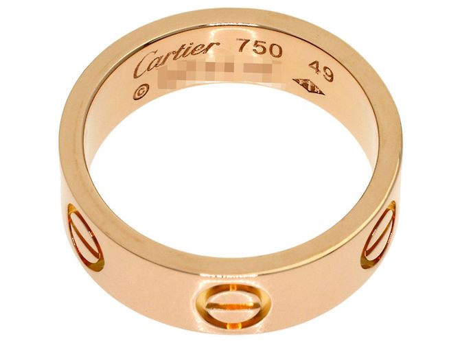 Anello Love di Cartier in oro rosa 18K - vista 4