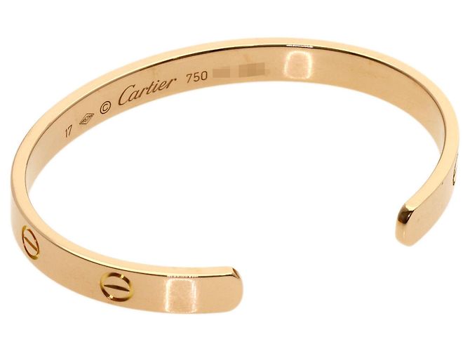 Bracciale Open Love di Cartier in oro rosa 18K - vista 3