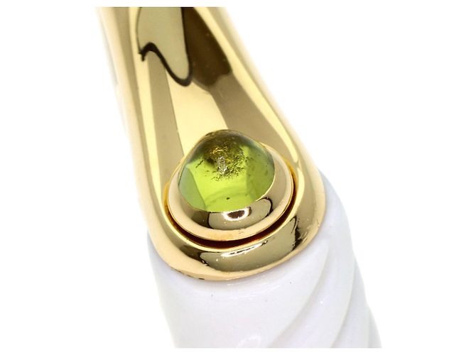 Bulgari Anello Bvlgari Tronchetto in peridoto e tormalina rosa, oro giallo 18K - vista 9