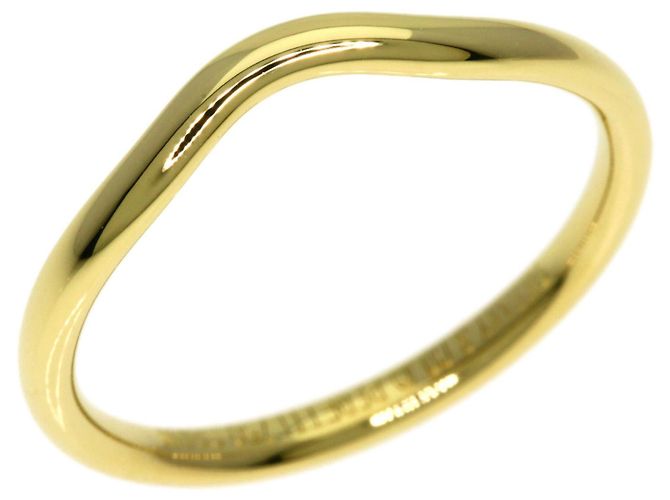 Anello a fascia curva Tiffany & Co. in oro giallo 18K - vista 2