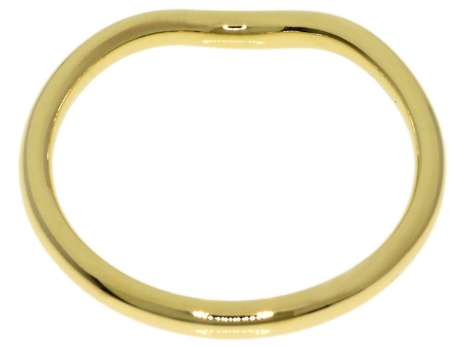 Anello a fascia curva Tiffany & Co. in oro giallo 18K - vista 4