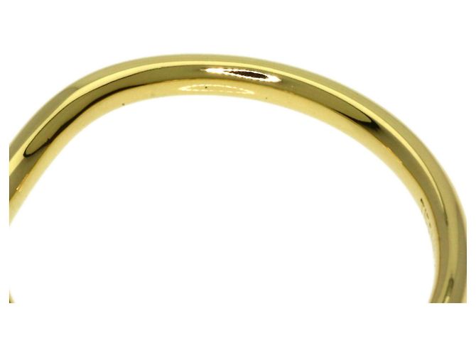 Anello a fascia curva Tiffany & Co. in oro giallo 18K - vista 7