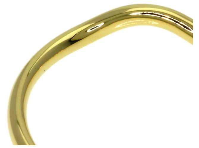 Anello a fascia curva Tiffany & Co. in oro giallo 18K - vista 8