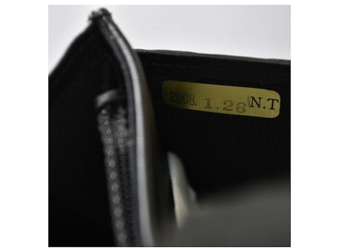 Carteira Bi-fold Chanel Preto - vista 12