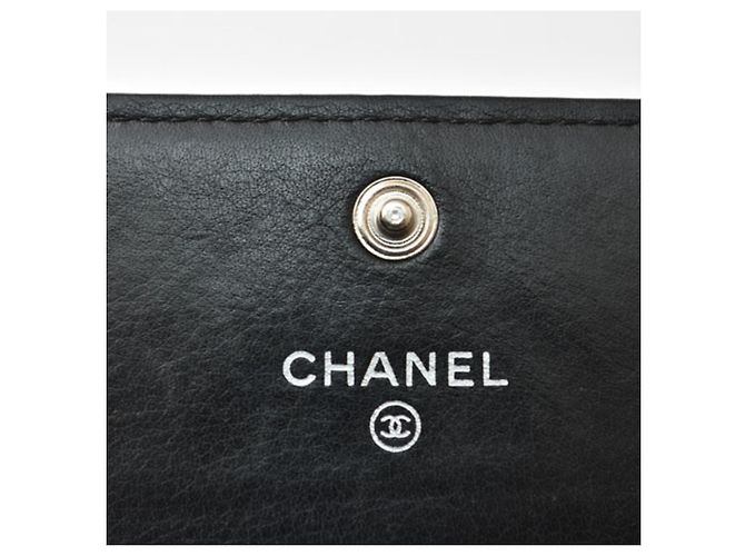 Carteira Bi-fold Chanel Preto - vista 7