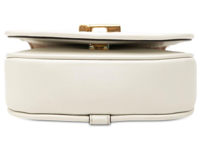 Fendi Borsa a tracolla Nano Leather C mon bianca Bianco - vista 3
