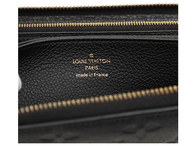 Cartera larga Zippy Monogram Empreinte negra Louis Vuitton Negro - vista 5
