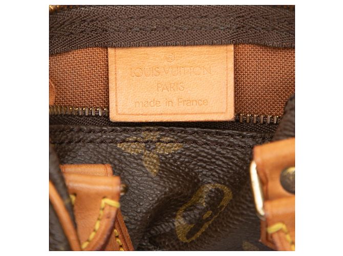 Louis Vuitton Brown Monogram Mini Speedy HL Marrom - vista 5