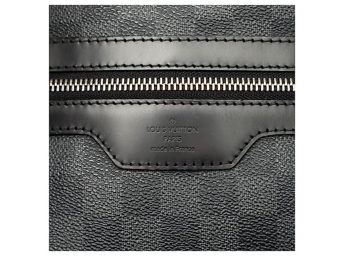Louis Vuitton Black Damier Graphite Mick MM Nero - vista 5