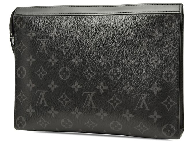 Louis Vuitton Pochette Voyage MM Monogram Eclipse Schwarz - Ansicht 2