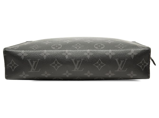 Louis Vuitton Pochette Voyage MM Monogram Eclipse Schwarz - Ansicht 3