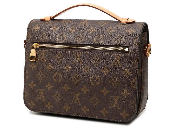 Louis Vuitton Marrone Monogram Pochette Metis - vista 2