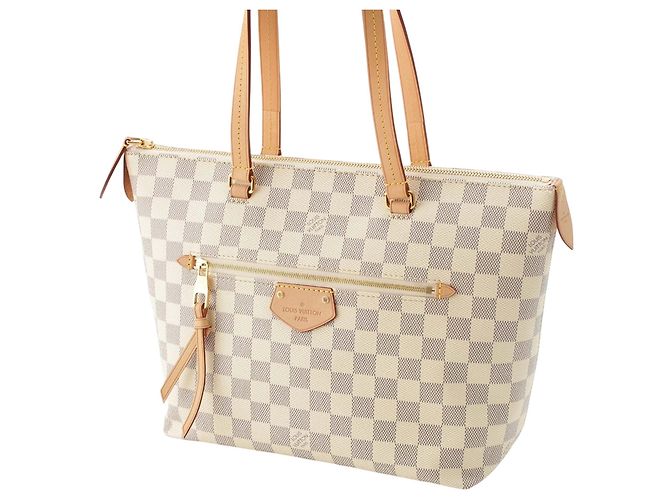 Louis Vuitton White Damier Azur Iena PM Bianco - vista 12