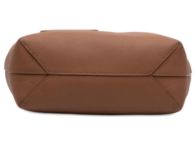 Louis Vuitton Steamer 30 in pelle di vitello LV Touch marrone - vista 3